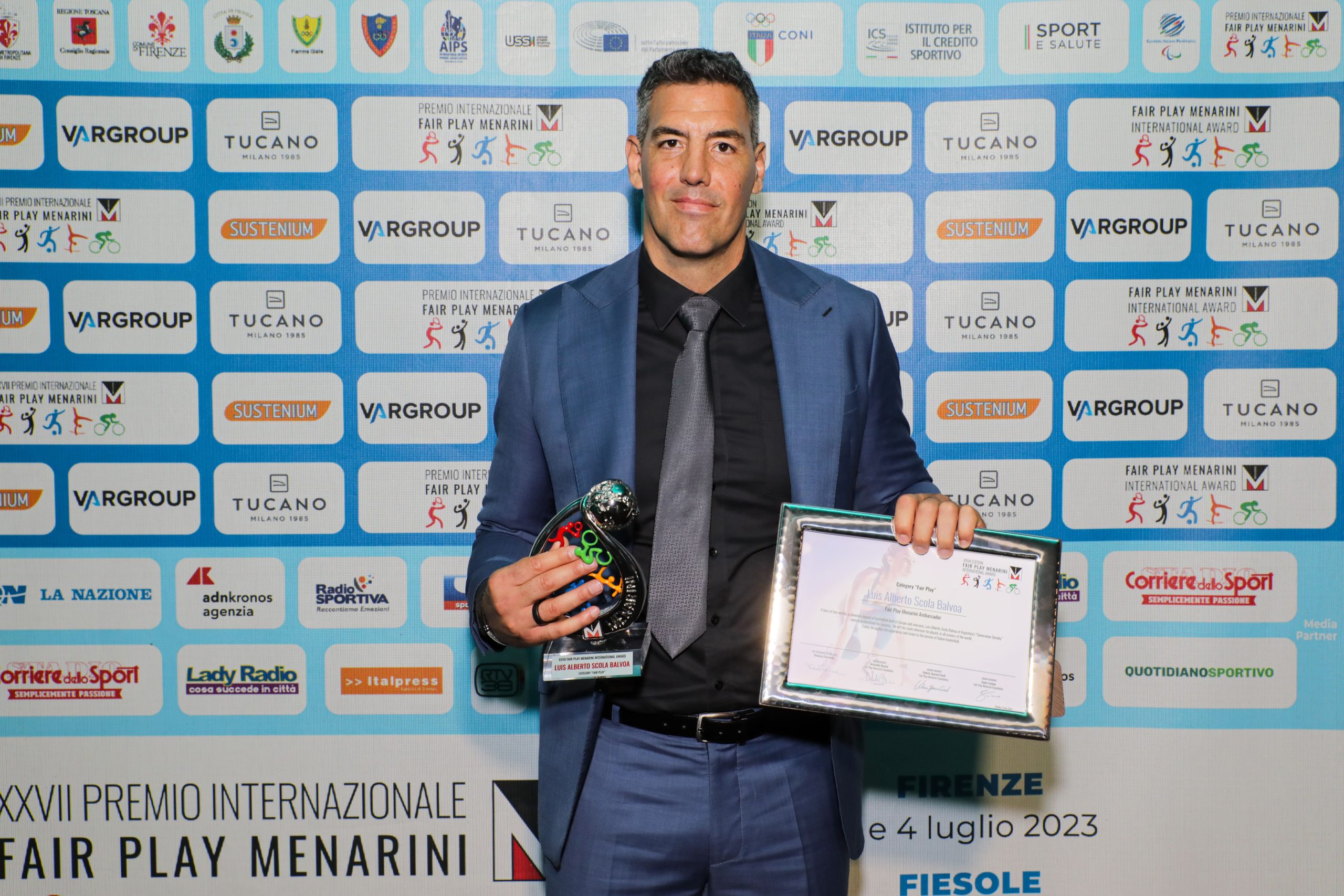 LUIS ALBERTO SCOLA BALVOA, Kategorie “Fair Play”